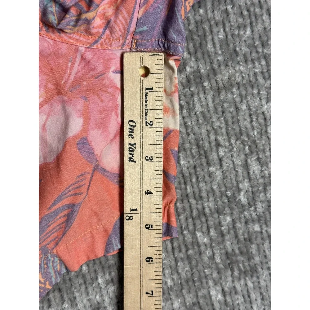 Chubbies Swim Shorts Mens Medium Multicolored Floral Drawstring Pockets
